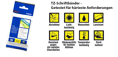 Brother P-Touch-Bänder